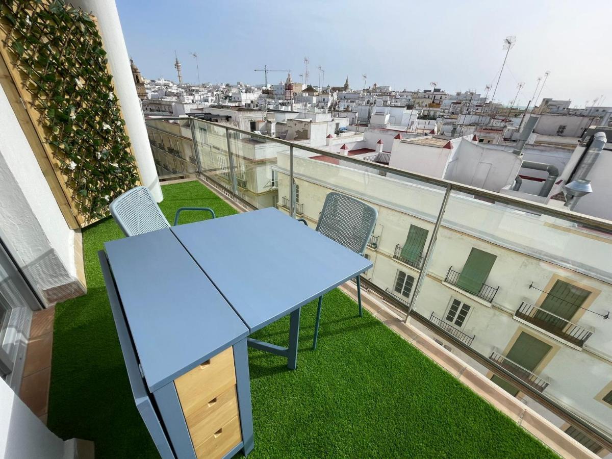 Ferienwohnung Skyline - Loft With Private Terrace And Breathtaking Views! Cádiz Exterior foto