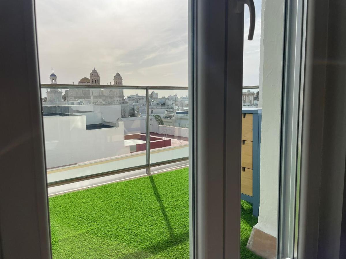 Ferienwohnung Skyline - Loft With Private Terrace And Breathtaking Views! Cádiz Exterior foto